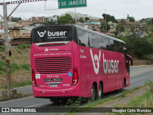 Viação Amarelinho 23000 na cidade de Belo Horizonte, Minas Gerais, Brasil, por Douglas Célio Brandao. Número da foto: #13080068.