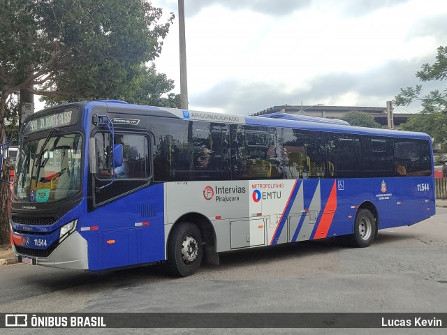Viação Pirajuçara 11.544 na cidade de Osasco, São Paulo, Brasil, por Lucas Kevin. Número da foto: #13078097.