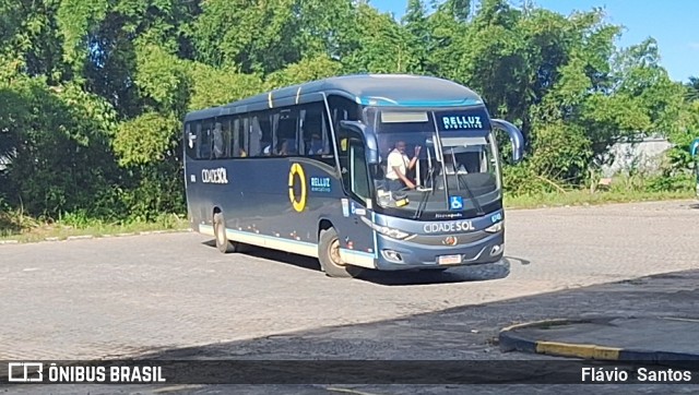 Viação Cidade Sol 8740 na cidade de Cruz das Almas, Bahia, Brasil, por Flávio  Santos. Número da foto: #13080516.