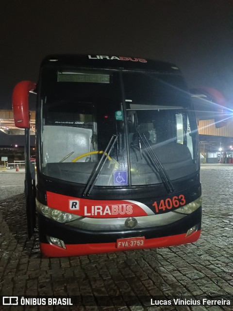 Lirabus 14063 na cidade de Campinas, São Paulo, Brasil, por Lucas Vinicius Ferreira. Número da foto: #13078925.