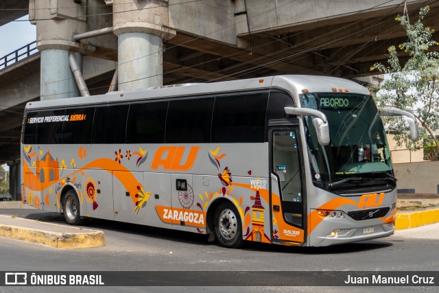 AU - Autobuses Unidos 5539 na cidade de Venustiano Carranza, Ciudad de México, México, por Juan Manuel Cruz. Número da foto: #13078218.