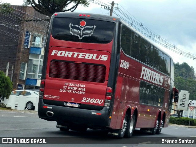 ForteBus Turismo 22600 na cidade de Canela, Rio Grande do Sul, Brasil, por Brenno Santos. Número da foto: #13077416.