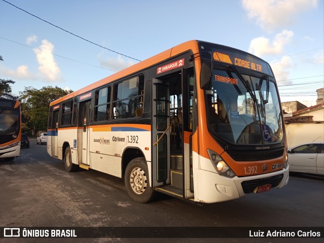 Cidade Alta Transportes 1.392 na cidade de Paulista, Pernambuco, Brasil, por Luiz Adriano Carlos. Número da foto: #13080656.