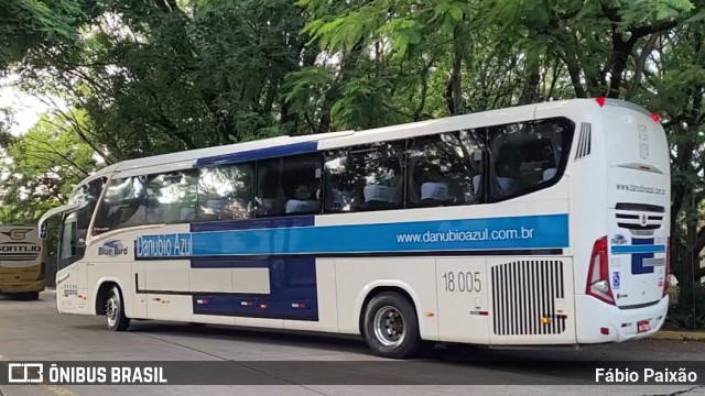 VIDA - Viação Danúbio Azul 18.005 na cidade de São Paulo, São Paulo, Brasil, por Fábio Paixão. Número da foto: #13078145.