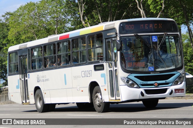 Transportes Futuro C30297 na cidade de Rio de Janeiro, Rio de Janeiro, Brasil, por Paulo Henrique Pereira Borges. Número da foto: #13079133.