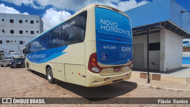Viação Novo Horizonte 524911 na cidade de Barra da Estiva, Bahia, Brasil, por Flávio  Santos. Número da foto: #13077887.