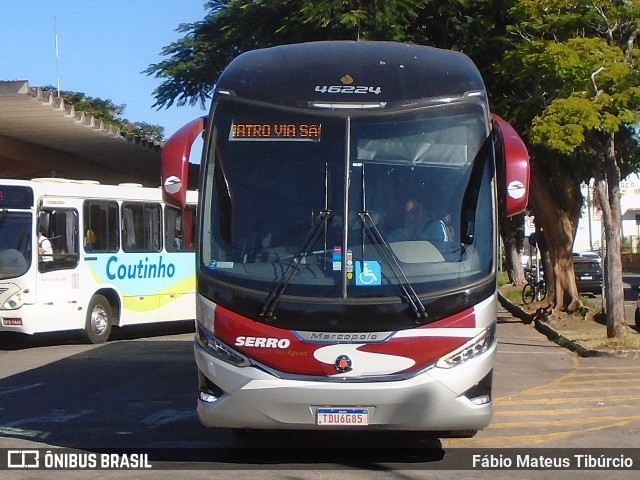 Viação Serro 46224 na cidade de Três Corações, Minas Gerais, Brasil, por Fábio Mateus Tibúrcio. Número da foto: #13077227.