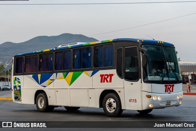 TRT - Transportes Regionales de Tabasco 4115 na cidade de Tuxtla Gutiérrez, Chiapas, México, por Juan Manuel Cruz. Número da foto: #13078241.