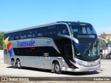 Transvale Turismo 3020 na cidade de Guaratinguetá, São Paulo, Brasil, por Adailton Cruz. Número da foto: #13080651.