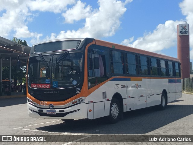 Itamaracá Transportes 1.737 na cidade de Paulista, Pernambuco, Brasil, por Luiz Adriano Carlos. Número da foto: #13083442.