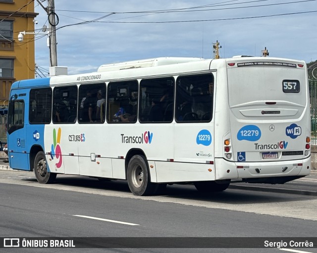 Viação Praia Sol 12279 na cidade de Vitória, Espírito Santo, Brasil, por Sergio Corrêa. Número da foto: #13081038.