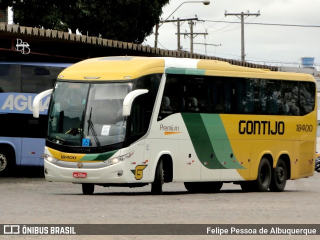 Empresa Gontijo de Transportes 18400 na cidade de Vitória da Conquista, Bahia, Brasil, por Felipe Pessoa de Albuquerque. Número da foto: #13083173.