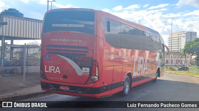 Lirabus 14063 na cidade de Campinas, São Paulo, Brasil, por Luiz Fernando Pacheco Gomes. Número da foto: #13083438.