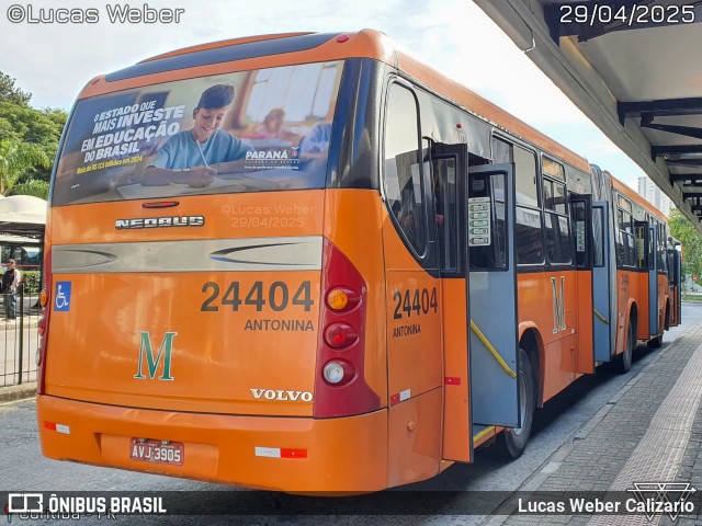 Viação Antonina 24404 na cidade de Curitiba, Paraná, Brasil, por Lucas Weber Calizario. Número da foto: #13081375.