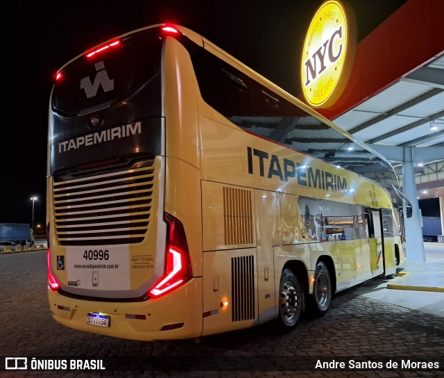 Viação Nova Itapemirim 40996 na cidade de Registro, São Paulo, Brasil, por Andre Santos de Moraes. Número da foto: #13083038.