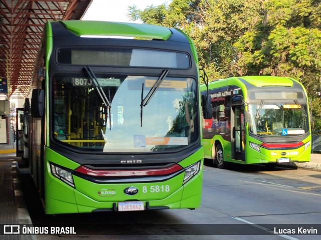 Auto Viação Transcap >> Auto Bless Transportes 8 5818 na cidade de São Paulo, São Paulo, Brasil, por Lucas Kevin. Número da foto: #13080763.