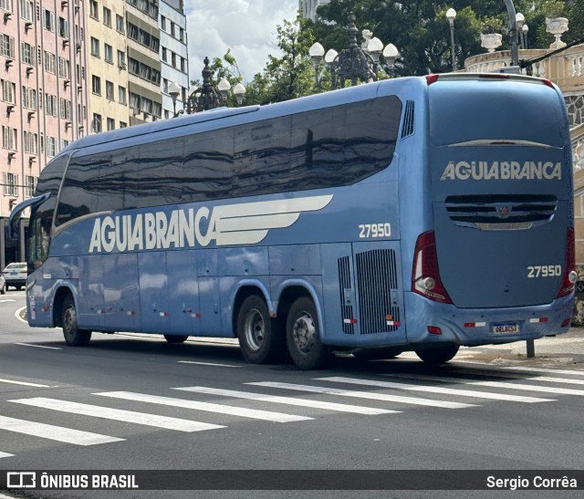 Viação Águia Branca 27950 na cidade de Vitória, Espírito Santo, Brasil, por Sergio Corrêa. Número da foto: #13081036.