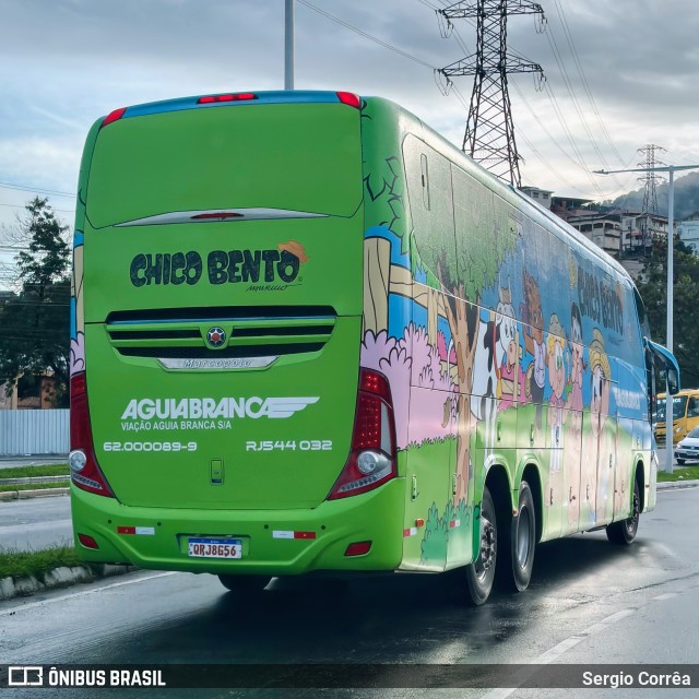 Viação Águia Branca RJ 544.032 na cidade de Vitória, Espírito Santo, Brasil, por Sergio Corrêa. Número da foto: #13082949.