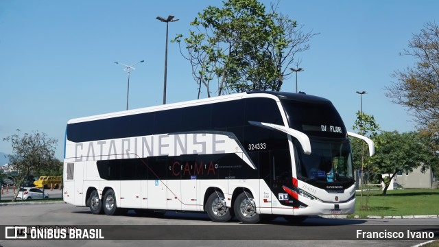 Auto Viação Catarinense 324333 na cidade de São Paulo, São Paulo, Brasil, por Francisco Ivano. Número da foto: #13083956.