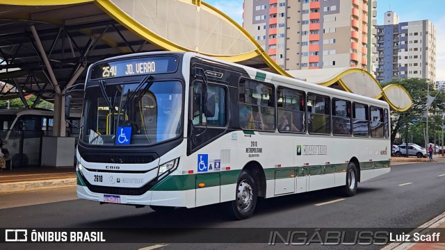 Cidade Verde Transporte Rodoviário 2610 na cidade de Maringá, Paraná, Brasil, por Luiz Scaff. Número da foto: #13081770.