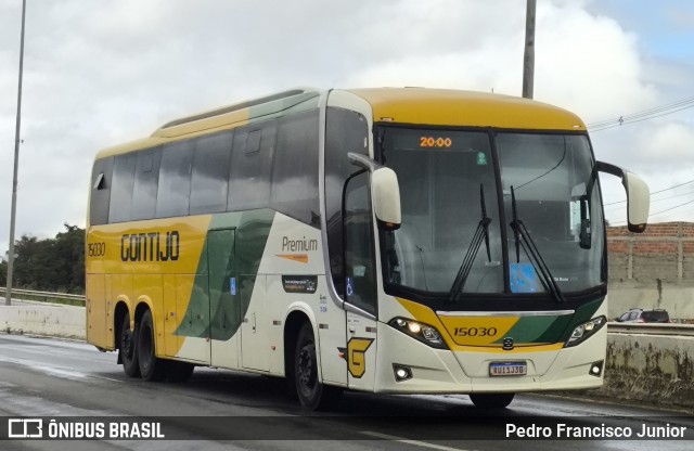 Empresa Gontijo de Transportes 15030 na cidade de Escada, Pernambuco, Brasil, por Pedro Francisco Junior. Número da foto: #13083426.