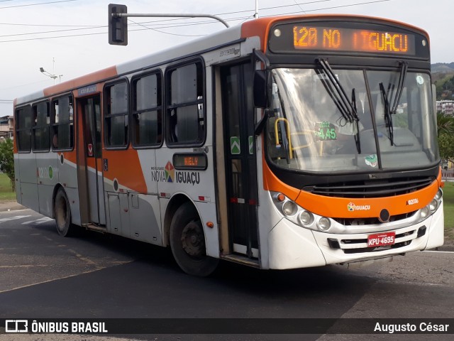 Viação Mirante A02036 na cidade de Nova Iguaçu, Rio de Janeiro, Brasil, por Augusto César. Número da foto: #13083610.