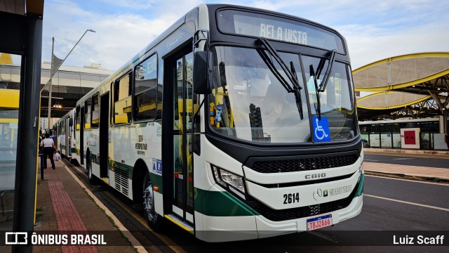 Cidade Verde Transporte Rodoviário 2614 na cidade de Maringá, Paraná, Brasil, por Luiz Scaff. Número da foto: #13084306.