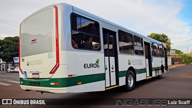 Cidade Verde Transporte Rodoviário 2605 na cidade de Sarandi, Paraná, Brasil, por Luiz Scaff. Número da foto: #13081787.