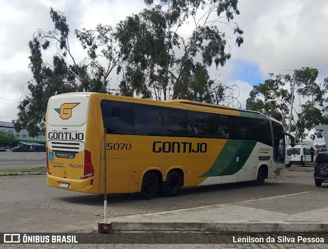Empresa Gontijo de Transportes 15070 na cidade de Caruaru, Pernambuco, Brasil, por Lenilson da Silva Pessoa. Número da foto: #13083940.