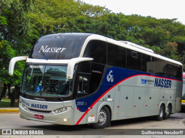 Viação Nasser 201145 na cidade de São Paulo, São Paulo, Brasil, por Guilherme Neudorff. Número da foto: #13081992.