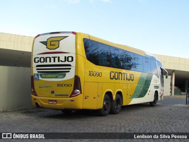 Empresa Gontijo de Transportes 18090 na cidade de Caruaru, Pernambuco, Brasil, por Lenilson da Silva Pessoa. Número da foto: #13083363.