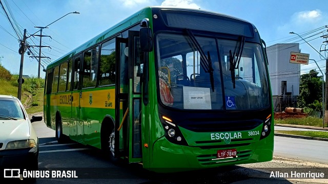 Transportes Capellini 38034 na cidade de Paulínia, São Paulo, Brasil, por Allan Henrique. Número da foto: #13080888.