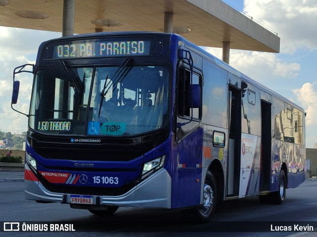 Viação Miracatiba 15.1063 na cidade de São Paulo, São Paulo, Brasil, por Lucas Kevin. Número da foto: #13080840.