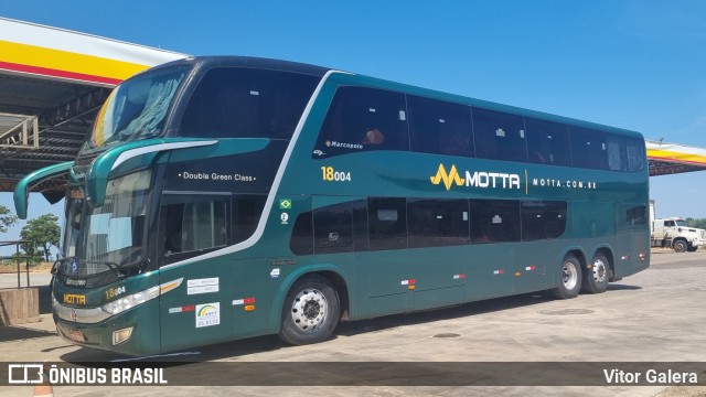 Viação Motta 18004 na cidade de Guapó, Goiás, Brasil, por Vitor Galera. Número da foto: #13083781.