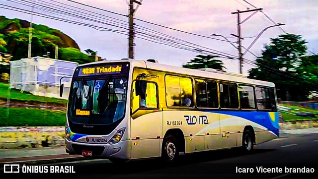 Rio Ita RJ 152.024 na cidade de São Gonçalo, Rio de Janeiro, Brasil, por Icaro Vicente brandao. Número da foto: #13084354.