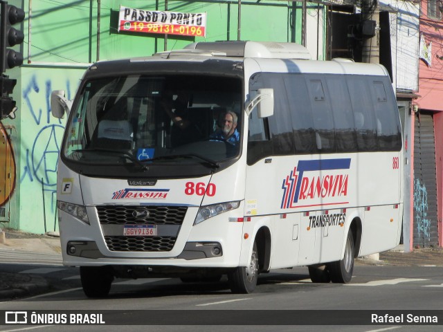 Transviva Transportes 860 na cidade de Campinas, São Paulo, Brasil, por Rafael Senna. Número da foto: #13082894.