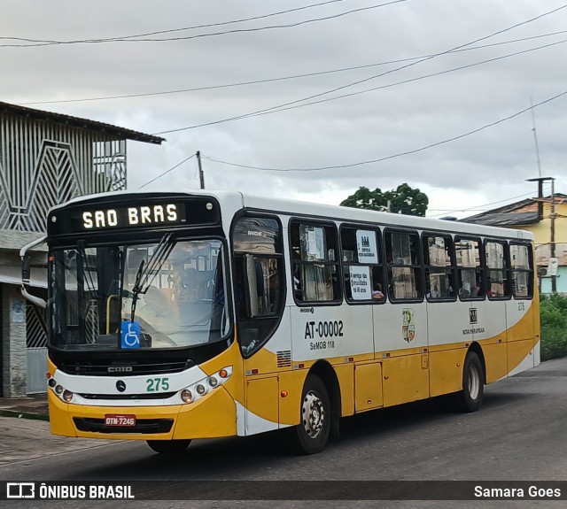 Empresa de Transportes Nova Marambaia AT-00002 na cidade de Belém, Pará, Brasil, por Samara Goes. Número da foto: #13083818.