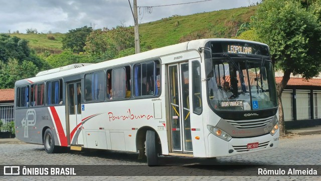 Paraibuna Transportes 16010 na cidade de Cataguases, Minas Gerais, Brasil, por Rômulo Almeida. Número da foto: #13082479.