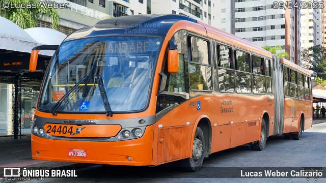Viação Antonina 24404 na cidade de Curitiba, Paraná, Brasil, por Lucas Weber Calizario. Número da foto: #13081374.
