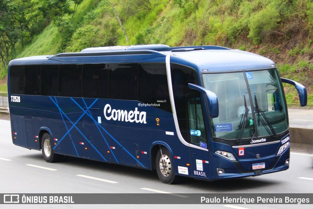 Viação Cometa 721528 na cidade de Piraí, Rio de Janeiro, Brasil, por Paulo Henrique Pereira Borges. Número da foto: #13082705.