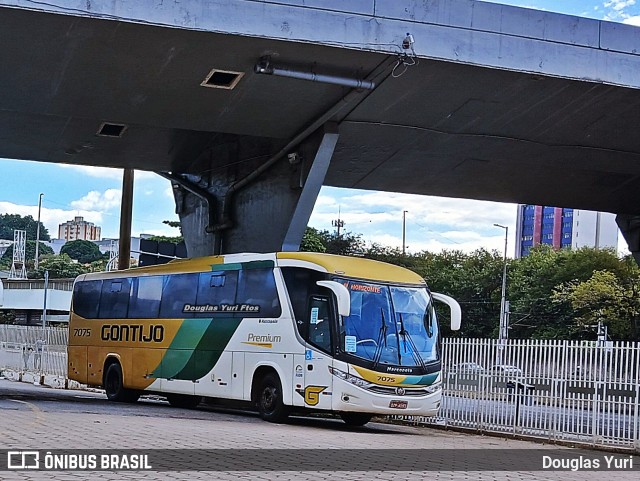 Empresa Gontijo de Transportes 7075 na cidade de Belo Horizonte, Minas Gerais, Brasil, por Douglas Yuri. Número da foto: #13083523.