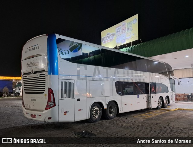 Auto Viação Catarinense 319301 na cidade de Quatro Barras, Paraná, Brasil, por Andre Santos de Moraes. Número da foto: #13083007.