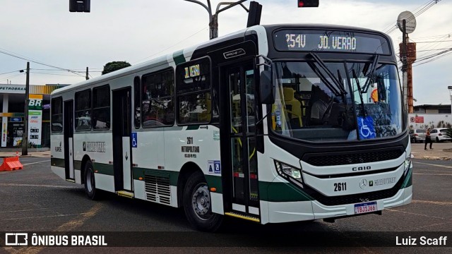 Cidade Verde Transporte Rodoviário 2611 na cidade de Maringá, Paraná, Brasil, por Luiz Scaff. Número da foto: #13084324.