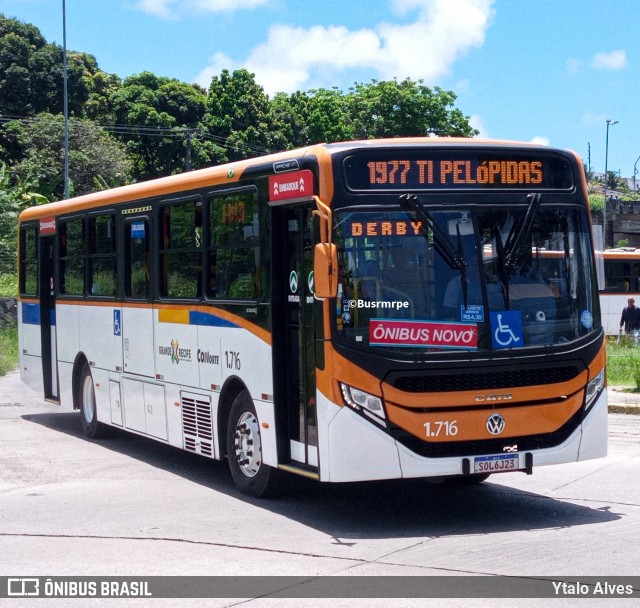 Itamaracá Transportes 1.716 na cidade de Paulista, Pernambuco, Brasil, por Ytalo Alves. Número da foto: #13081529.