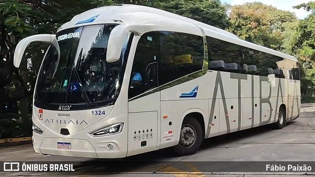 Viação Atibaia São Paulo 1324 na cidade de São Paulo, São Paulo, Brasil, por Fábio Paixão. Número da foto: #13083992.