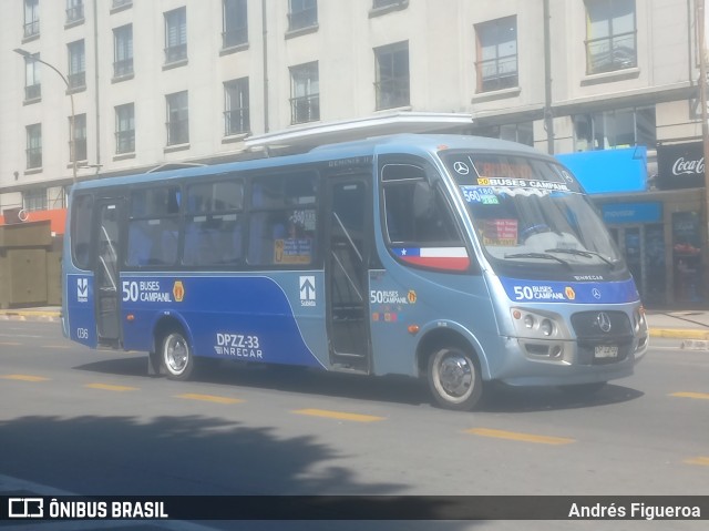 Buses Campanil 036 na cidade de Concepción, Concepción, Bío-Bío, Chile, por Andrés Figueroa. Número da foto: #13084138.
