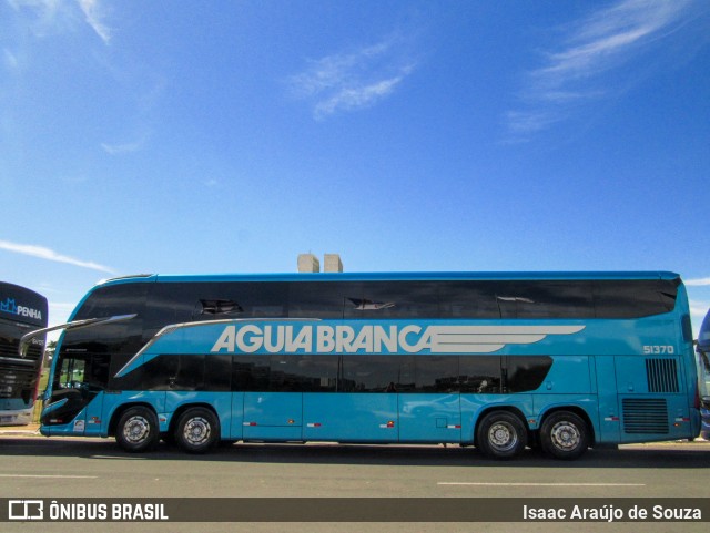 Viação Águia Branca 51370 na cidade de Brasília, Distrito Federal, Brasil, por Isaac Araújo de Souza. Número da foto: #13082132.