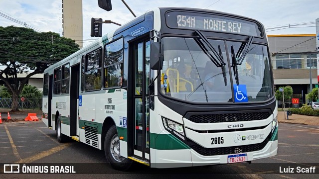 Cidade Verde Transporte Rodoviário 2605 na cidade de Sarandi, Paraná, Brasil, por Luiz Scaff. Número da foto: #13084299.