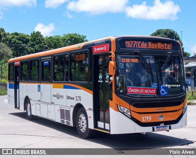 Itamaracá Transportes 1.719 na cidade de Paulista, Pernambuco, Brasil, por Ytalo Alves. Número da foto: #13081533.