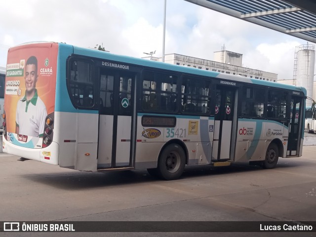 Rota Sol > Vega Transporte Urbano 35421 na cidade de Fortaleza, Ceará, Brasil, por Lucas Caetano. Número da foto: #13083045.
